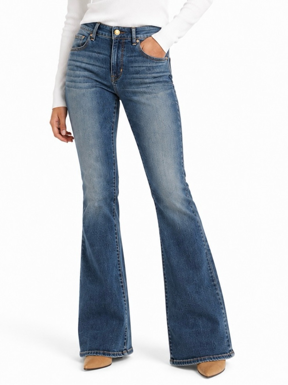 American Eagle Skinny Kick Women’s Jeans Size 4 Long Dark Wash Stretch Denim